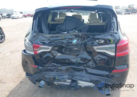 2018 BMW X3 xDrive30I из США, поврежденный, VIN 5UXTR9C51JLC82651